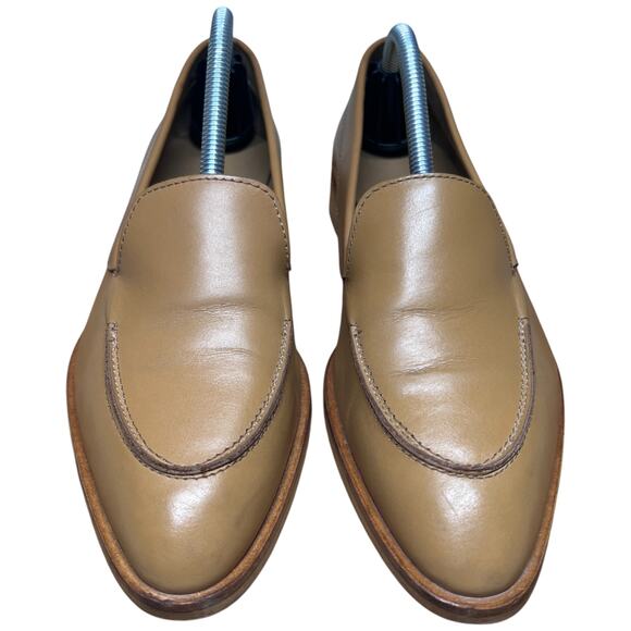 EVERLANE The Modern Leather Women's 37/US 6.5 Loafer Camel Preppy Made in Italy - Picture 8 of 13